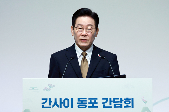 이재명 대통령, 간사이 동포간담회 발언