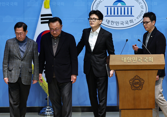 제명 관련 입장 마친 한동훈 전 대표