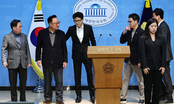 제명 관련 입장 마친 한동훈 전 대표