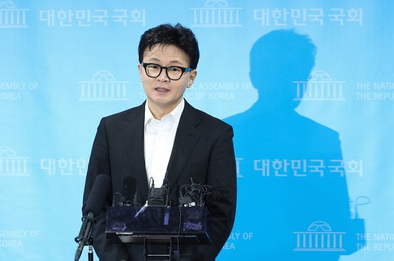 윤리위 제명 결정 관련 입장 밝히는 한동훈