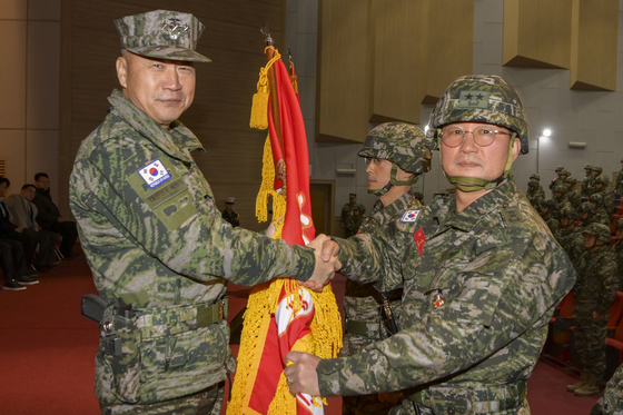 해병대 1사단장 취임한 박성순 장군
