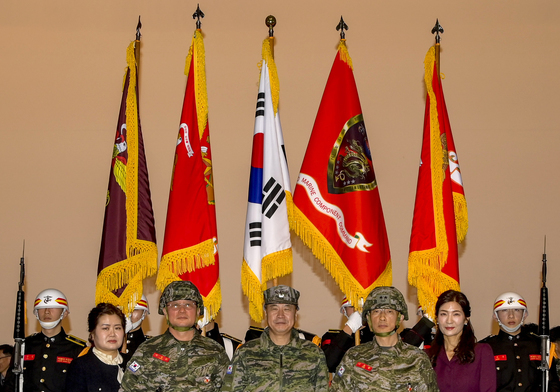 제46대 해병대 1사단장 취임식