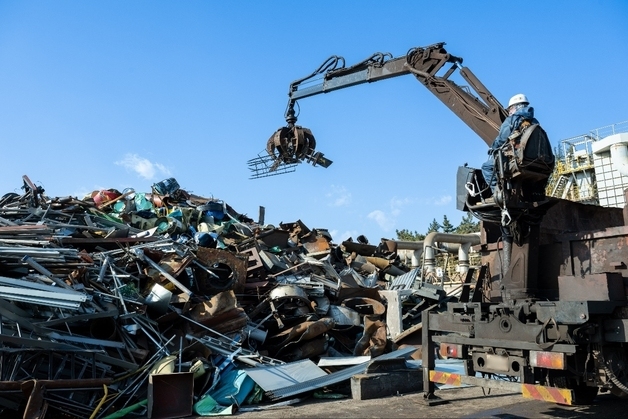 광양제철소, 철근·강판 고철 수거해 원가절감·자원재활용
