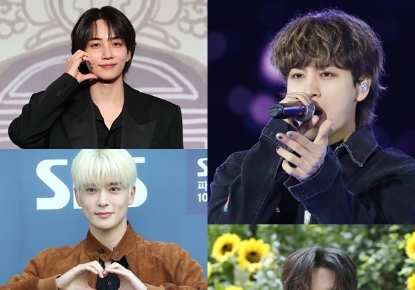 세븐틴 정한부터 더보이즈 상연까지…올해 군백기 끝낼 가수[N이슈]