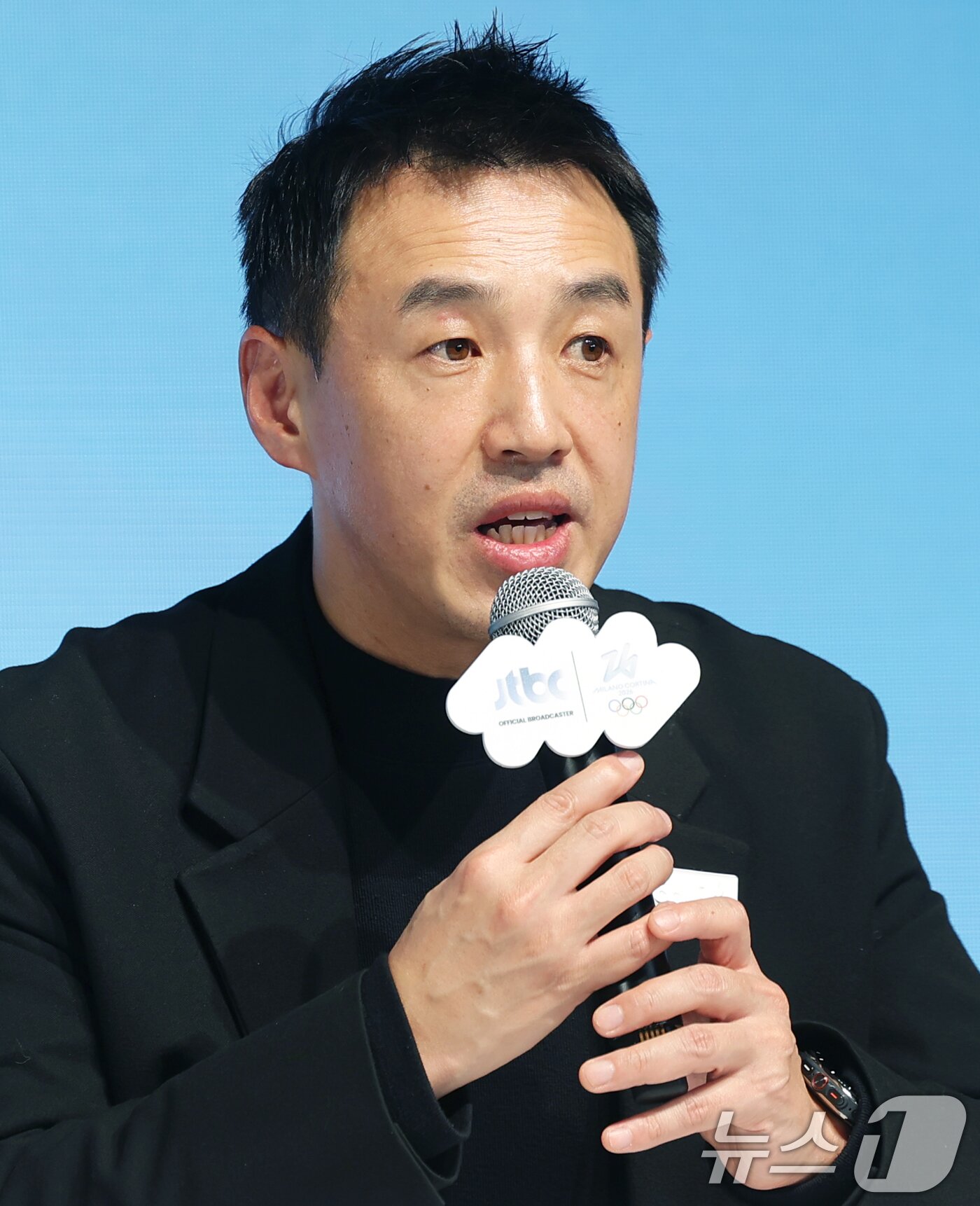 인사말 하는 곽준석 편성전략실장