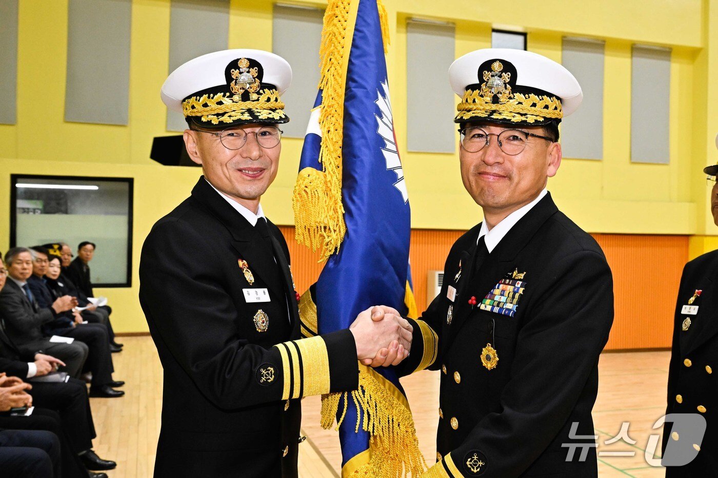 본문 이미지 - 해군 1함대 사령관 취임식.(해군1함대 제공, 재판매 및 DB 금지) 2026.1.14/뉴스1