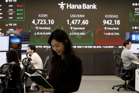 코스피-원달러환율 '상승', 코스닥 '하락'