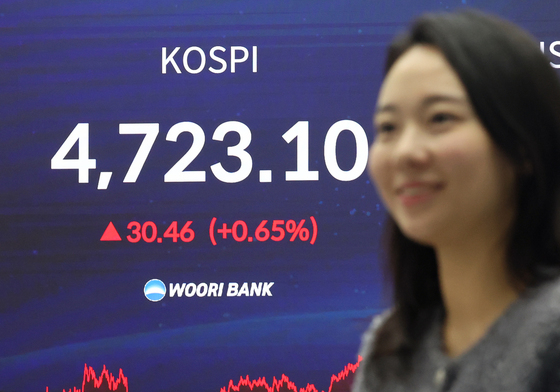 코스피 '4700선 뚫었다'