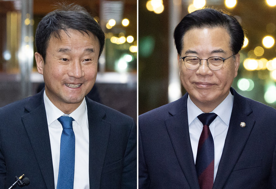 이른 아침부터 다시 만나는 여야 원내대표