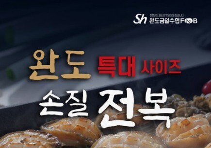 "손질한 완도 전복 맛 보세요" 홈앤쇼핑, 16일 방송서 선봬