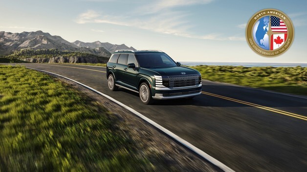 현대차 팰리세이드 '북미 올해의 차' 수상…'하이브리드' 호평