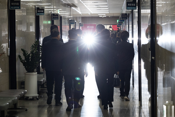 최고위 향하는 국민의힘 지도부