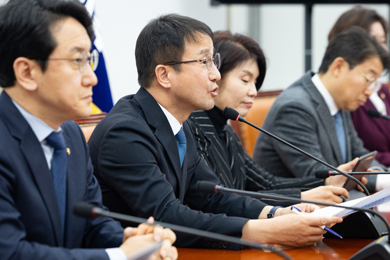 한병도 민주당 원내대표, 정책조정회의 모두 발언