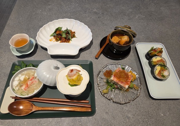 한샘 행사에서 선보인 흑백요리사 요리