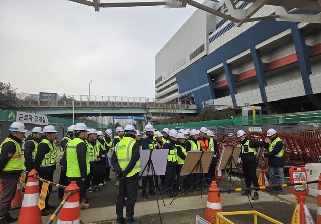 철도공단 GTX 본부, 우수현장 견학…안전·청렴 결의대회