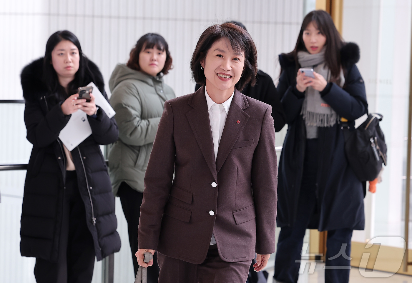 (서울=뉴스1) 김성진 기자 = 김덕희 대홍기획 대표이사가 15일 서울 송파구 롯데월드타워에서 열리는 2026 상반기 롯데 VCM(Value Creation Meeting, 사장단 …