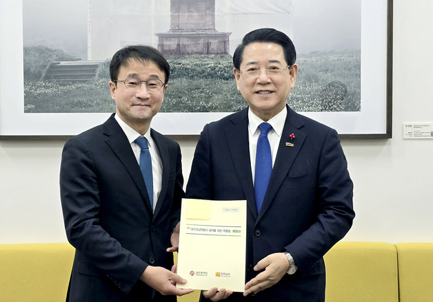 김영록 지사, 한병도 민주당 원내대표 면담