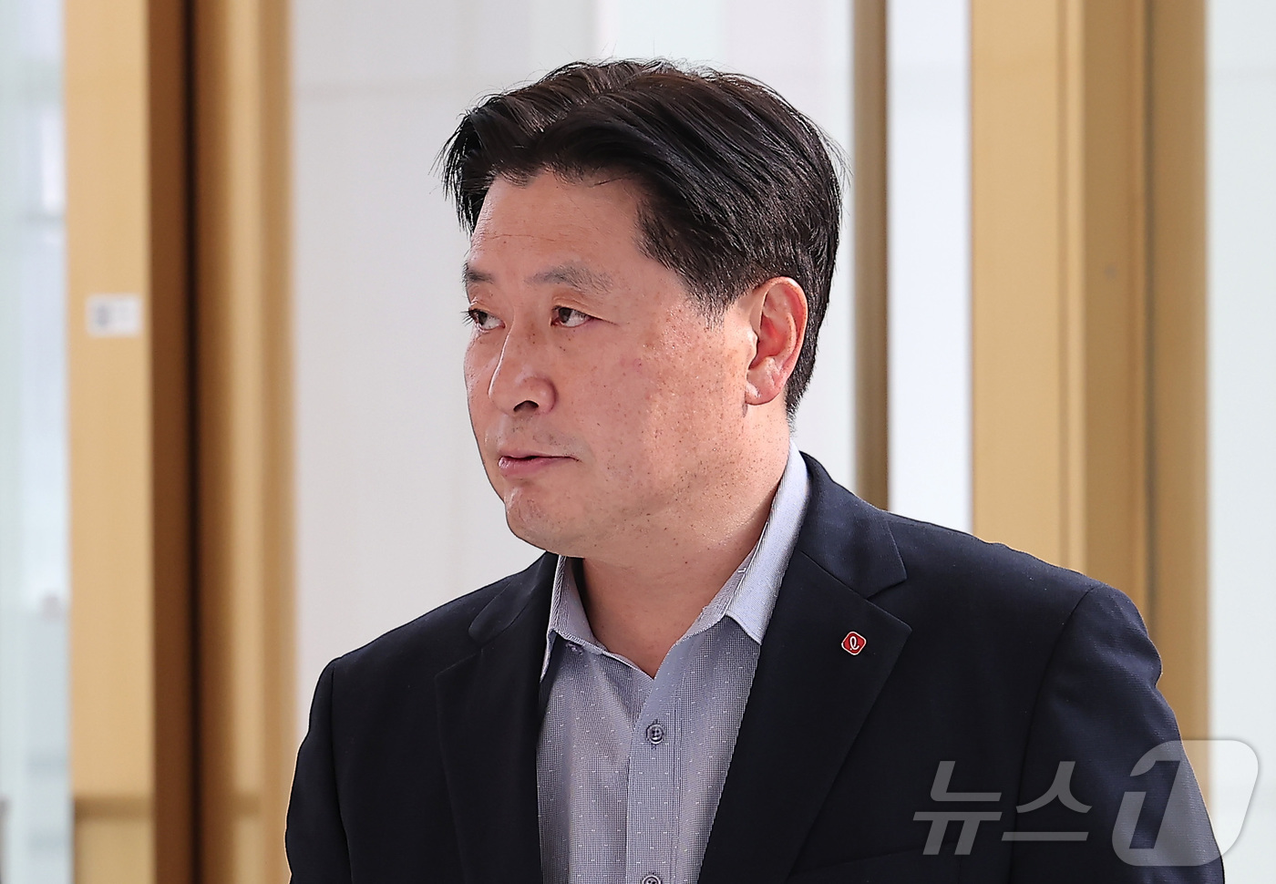 (서울=뉴스1) 김성진 기자 = 이원택 롯데GRS 대표이사가 15일 서울 송파구 롯데월드타워에서 열리는 2026 상반기 롯데 VCM(Value Creation Meeting, 사장 …