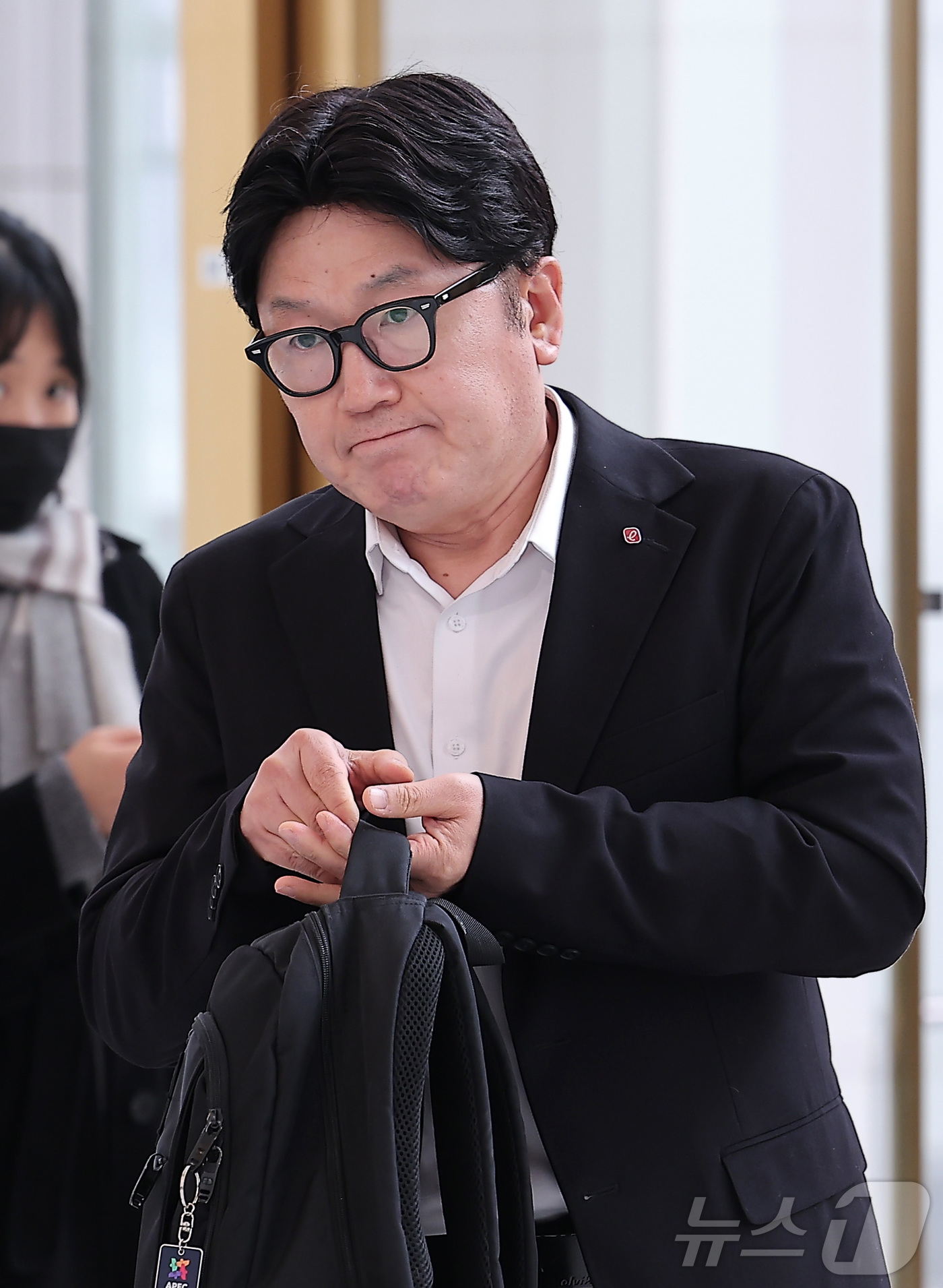 (서울=뉴스1) 김성진 기자 = 박재영 롯데JTB 대표가 15일 서울 송파구 롯데월드타워에서 열리는 2026 상반기 롯데 VCM(Value Creation Meeting, 사장단회 …