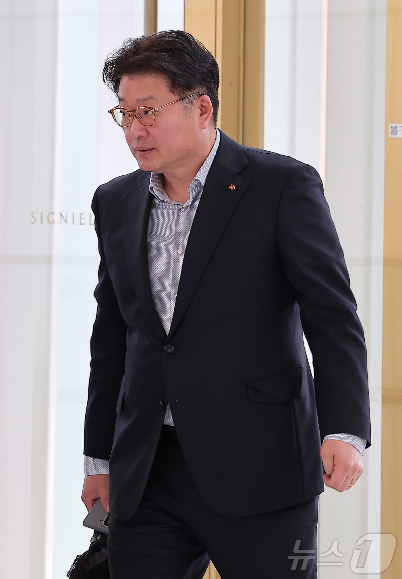 (서울=뉴스1) 김성진 기자 = 김태현 롯데네슬레코리아 대표가 15일 서울 송파구 롯데월드타워에서 열리는 2026 상반기 롯데 VCM(Value Creation Meeting, 사 …