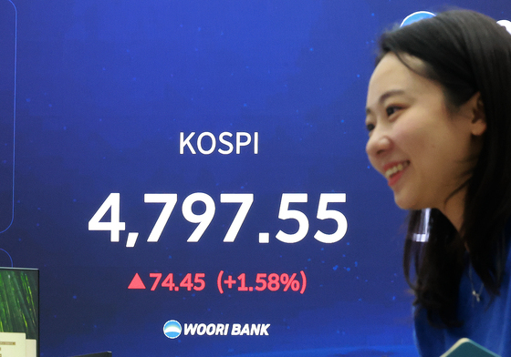 4,800선을 향해 달리는 코스피