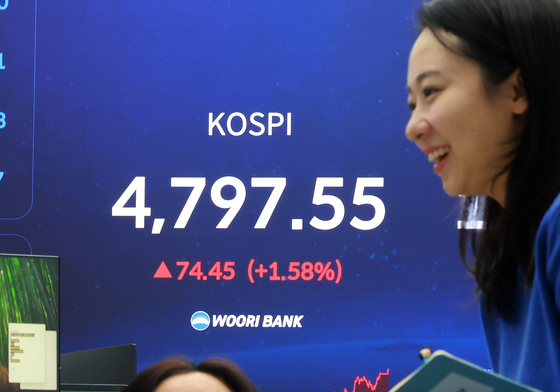 코스피 상승마감 '4,800선 코앞'