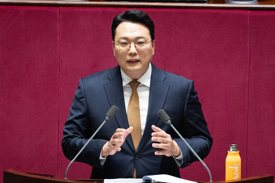 2차 종합 특검 반대 무제한토론하는 천하람 의원