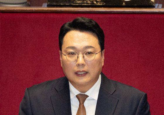 천하람 개혁신당 원내대표, 2차 종합 특검 반대 무제한토론 시작