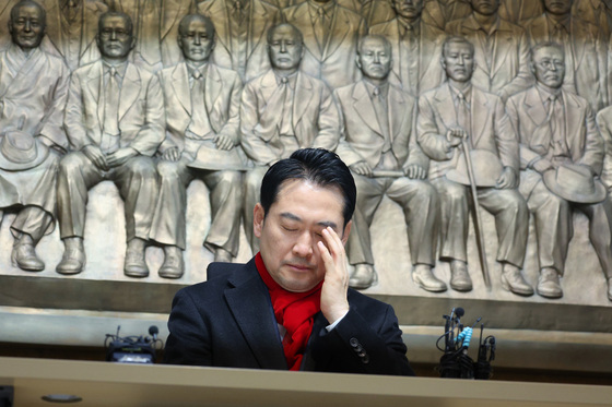 특검 수용 촉구하며 단속 돌입하는 장동혁