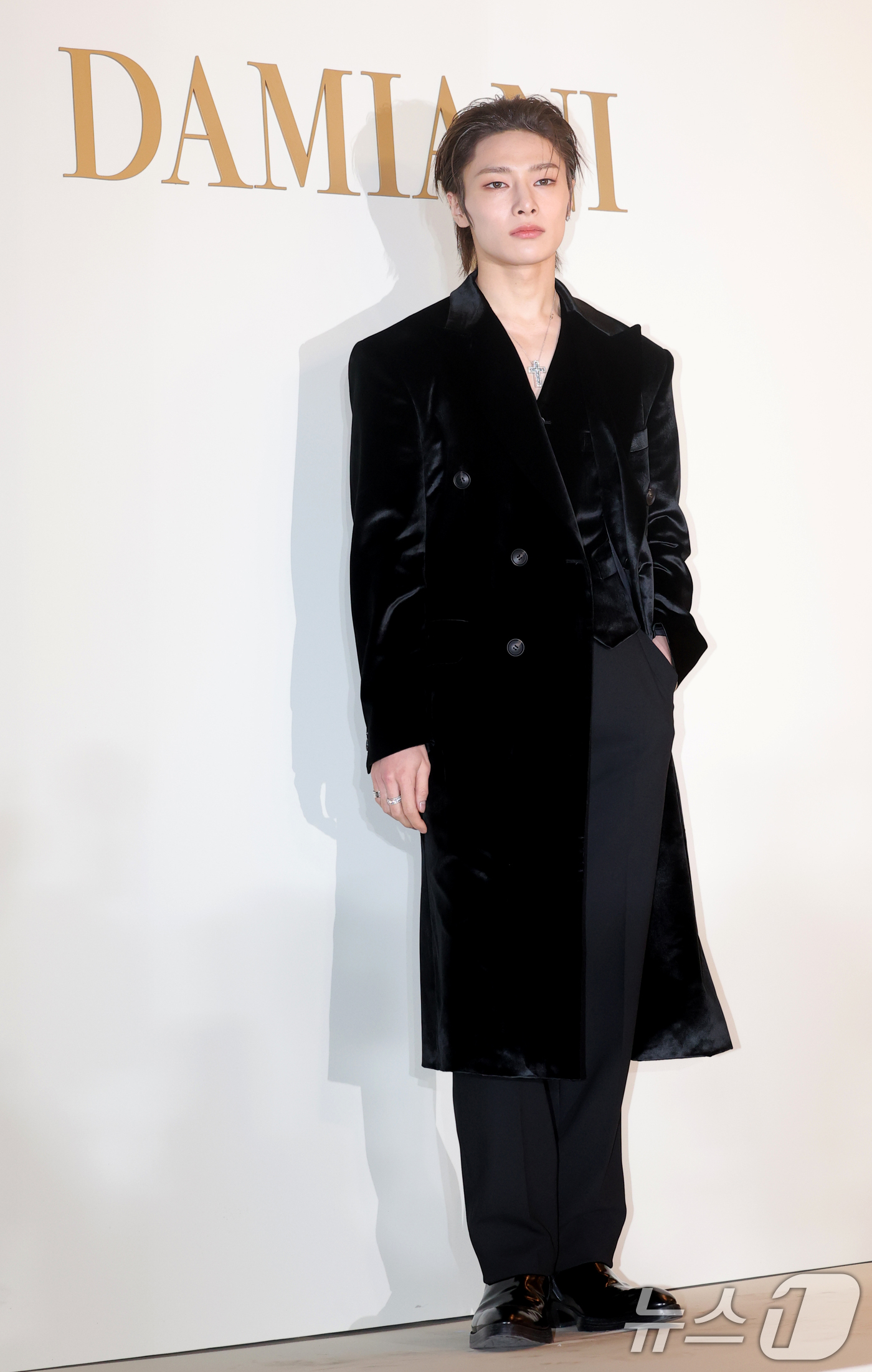 (서울=뉴스1) 권현진 기자 = 스트레이 키즈 아이엔이 15일 서울 강남구 청담동 다미아니(Damiani) 플래그십 스토어에서 열린 ‘까사 다미아니 청담(Casa Damiani C …