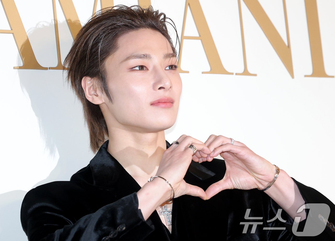 (서울=뉴스1) 권현진 기자 = 스트레이 키즈 아이엔이 15일 서울 강남구 청담동 다미아니(Damiani) 플래그십 스토어에서 열린 ‘까사 다미아니 청담(Casa Damiani C …