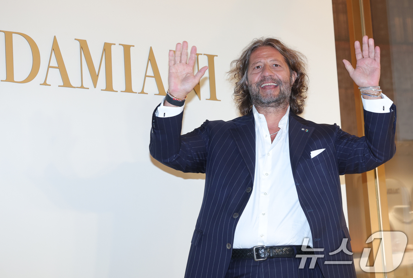 (서울=뉴스1) 권현진 기자 = 귀도 다미아니 회장이 15일 서울 강남구 청담동 다미아니(Damiani) 플래그십 스토어에서 열린 ‘까사 다미아니 청담(Casa Damiani Ch …