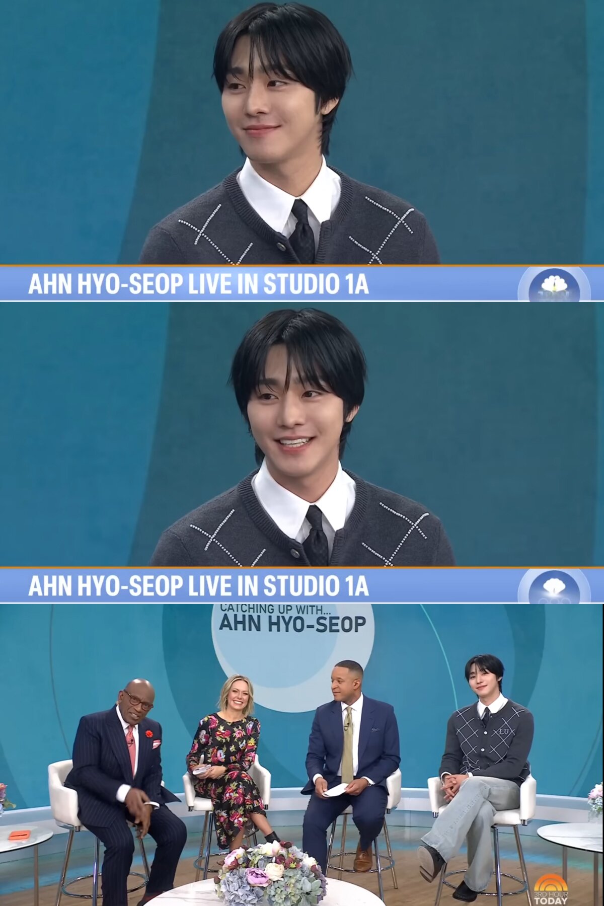 본문 이미지 - 안효섭/  '투데이 쇼' 방송 화면 캡처