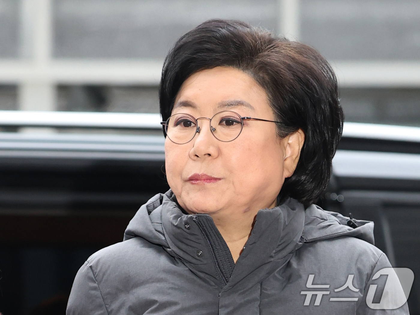 (서울=뉴스1) 황기선 기자 = 이혜훈 기획예산처 장관 후보자가 16일 오전 서울 중구 예금보험공사에 마련된 인사청문회 준비 사무실로 출근하고 있다.  2026.1.16/뉴스1