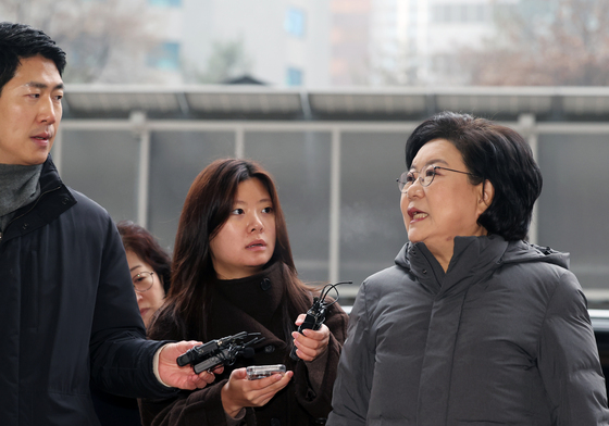 출근하는 이혜훈 기획예산처 장관 후보자