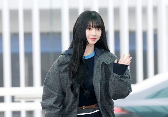 카리나, 공항에서 화보를