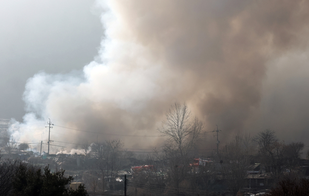 구룡마을 화재 8시간 28분만에 '완진'…이재민 약 190명 발생(종합4보)