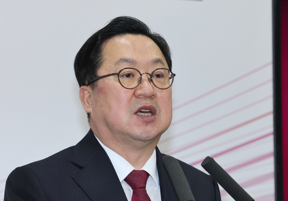 긴급 브리핑하는 이장우 대전시장