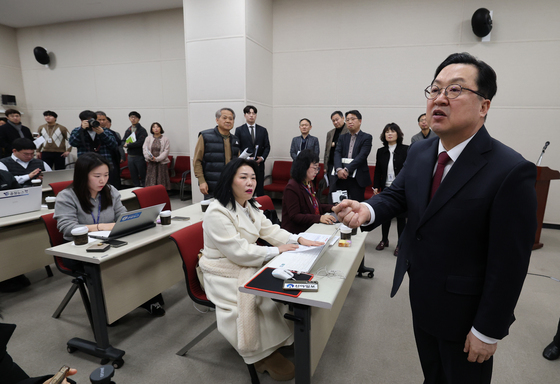 이장우 대전시장 대전·충남 행정통합 긴급 브리핑