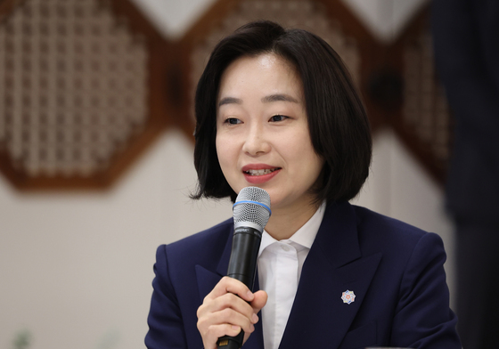 발언하는 김재연 진보당 상임대표