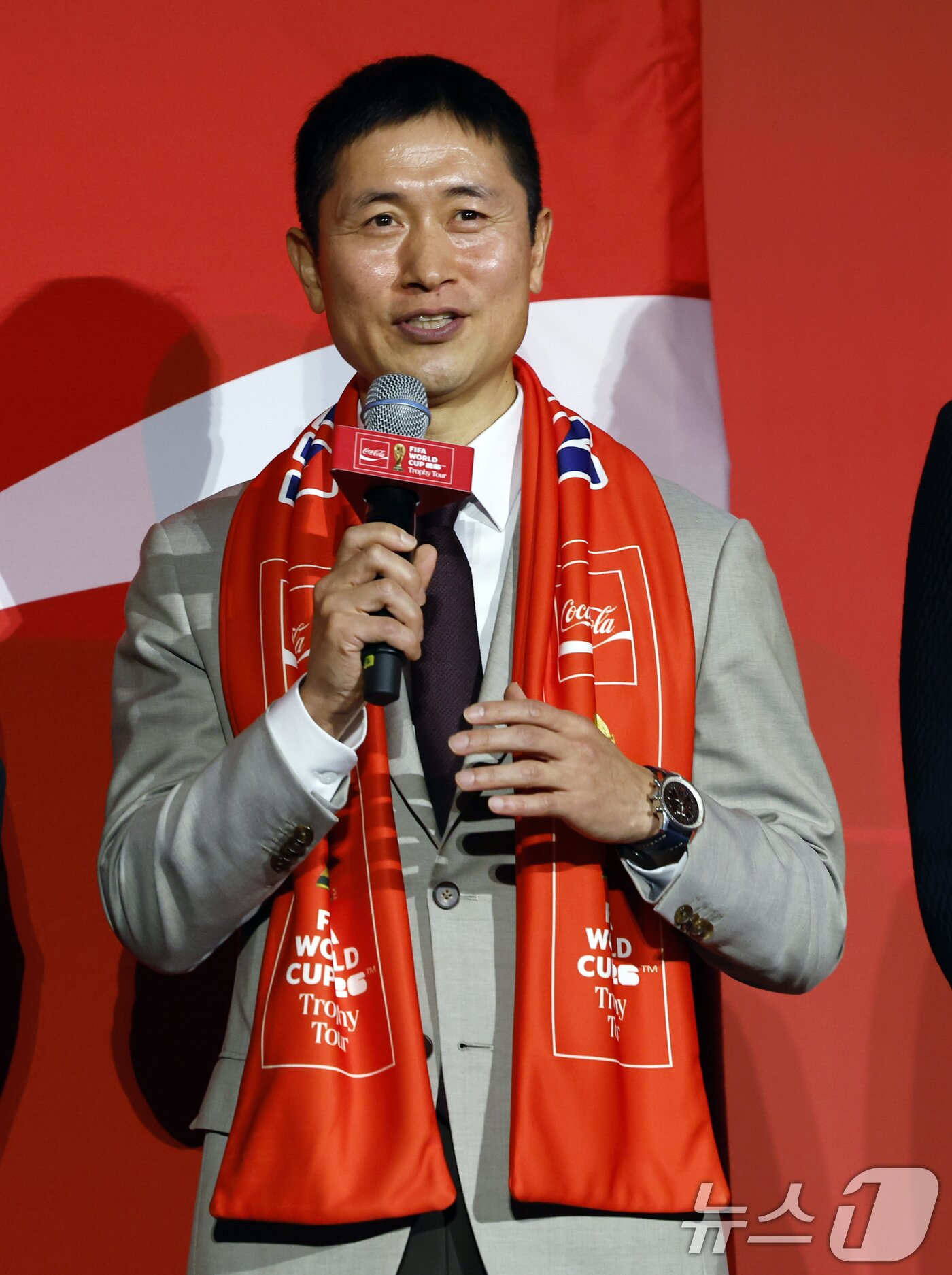 본문 이미지 - 한국 축구 레전드 이영표 해설위원2026.1.16 ⓒ 뉴스1 박정호 기자