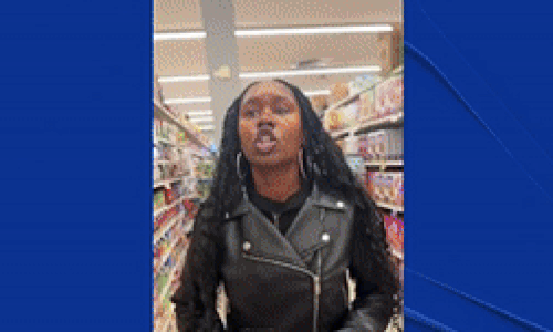 본문 이미지 - 처음본 성소수자 남성에게 성적 비하 발언을 퍼부은 뒤 이유 없이 폭력을 휘두른 흑인여성. 출처=NBC