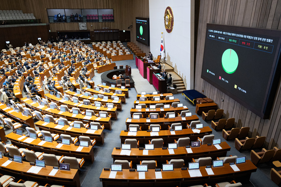 2차 종합 특검법 본회의 통과