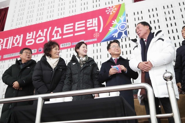 춘천 송암서 전국동계체전 쇼트트랙 사전경기 개최