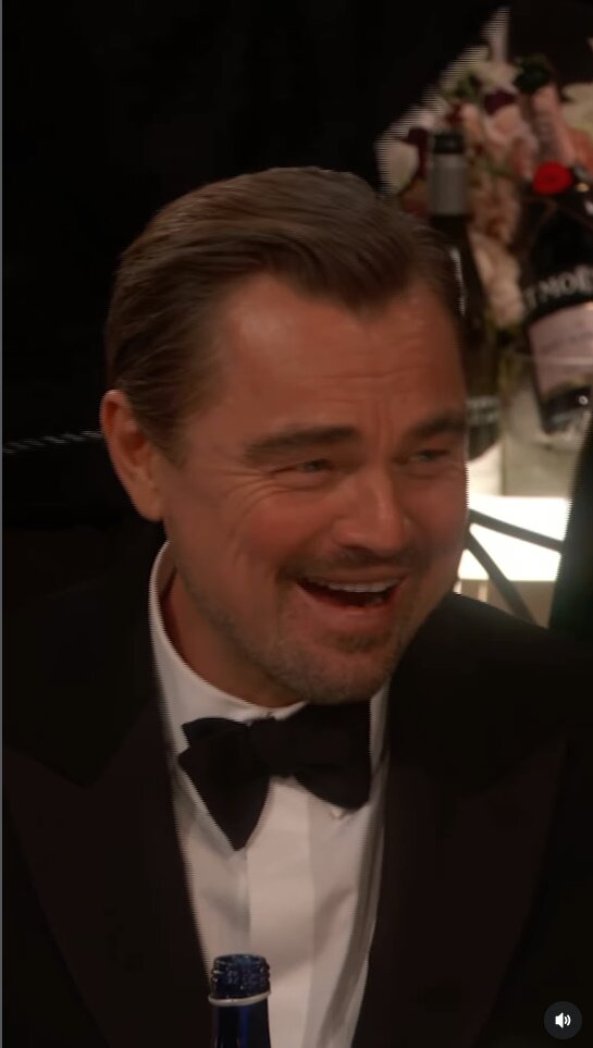 본문 이미지 - 리어나도 디캐프리오/ 골든 글로브 인스타그램 캡처