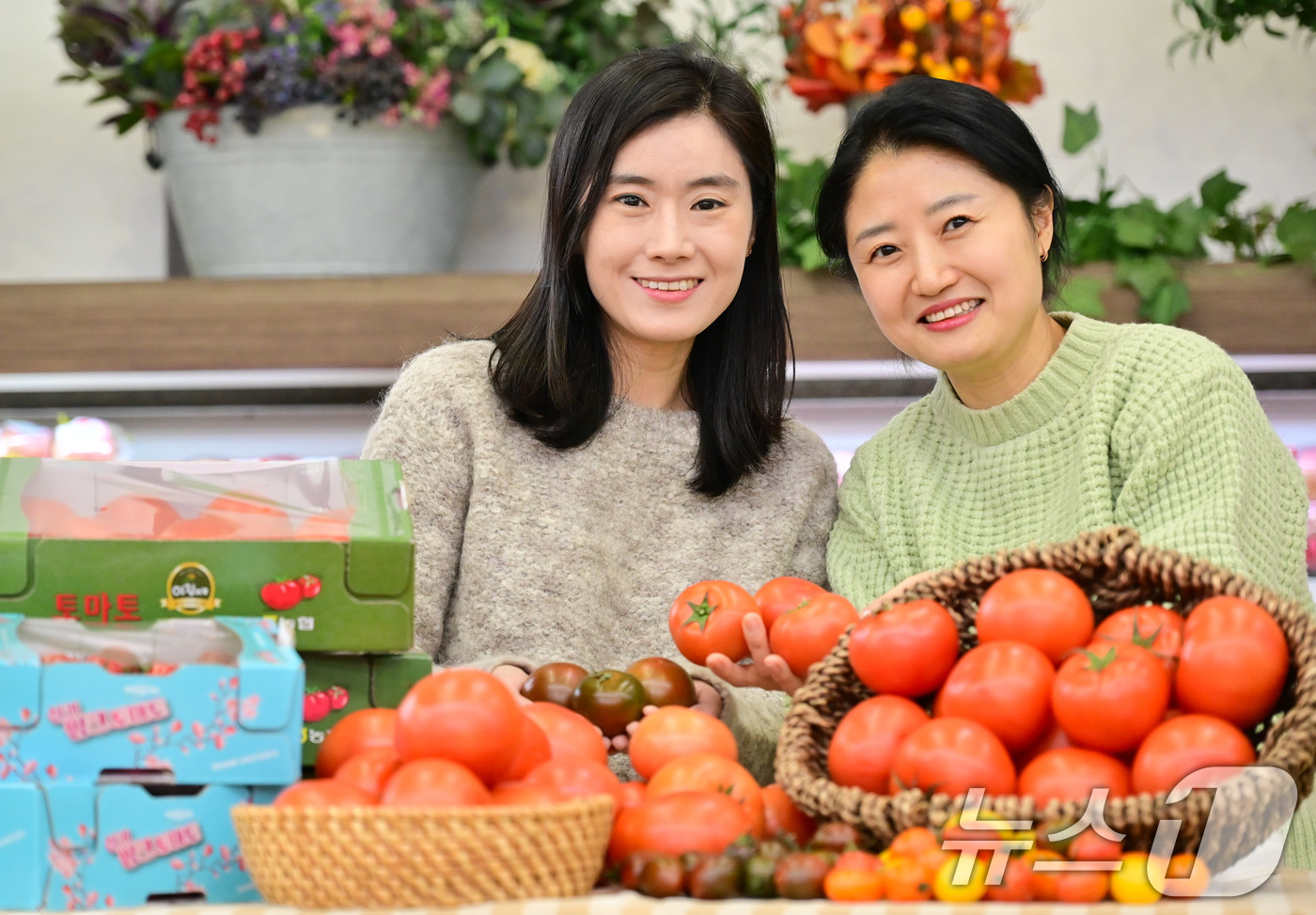 (서울=뉴스1) = 농식품 전문 매장 농협 하나로마트를 운영하는 농협유통은 18일 한겨울 추위를 이길 수 있는 맛과 영양이 가득 담긴 다양한 토마토를 추천한다고 밝혔다.토마토는 세 …