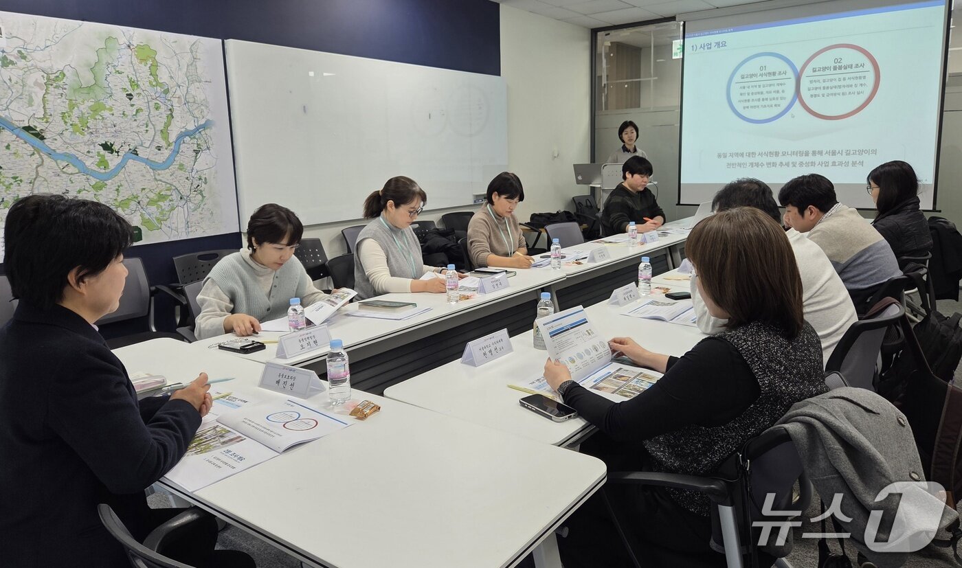 본문 이미지 - 2025 서울시 길고양이 서식현황 결과보고회 전경 ⓒ 뉴스1 한송아 기자
