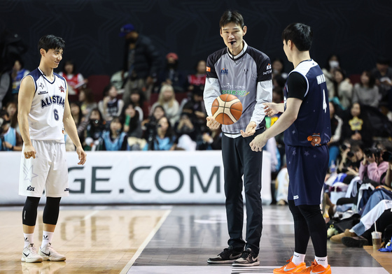 김주성 감독, 심판으로 변신