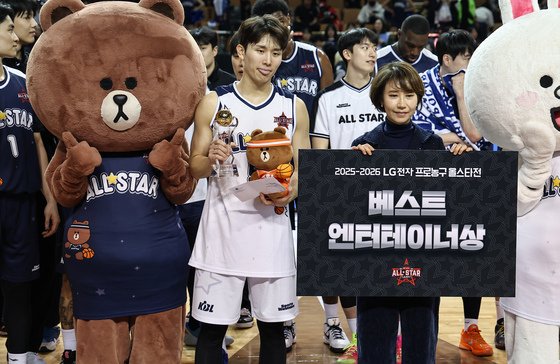 양준석, 베스트 엔터테이너상 수상