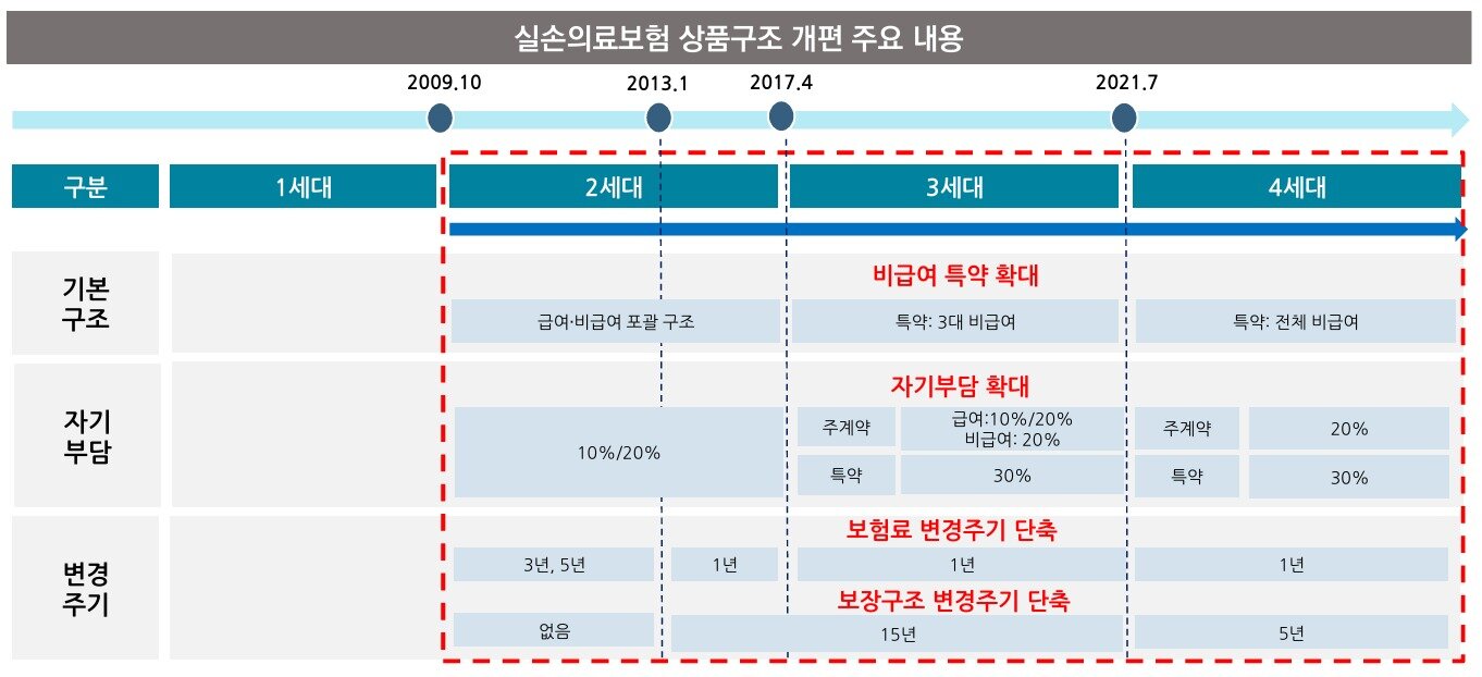 본문 이미지 - 실손의료보험 상품구조 개편 주요 내용/사진제공=보험연구원